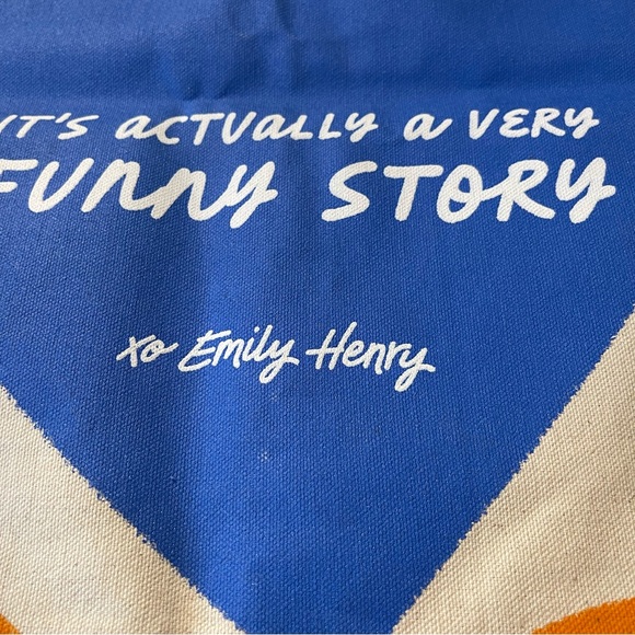 Emily Henry It’s Actually a Very Funny Story Book & Tote Bag - Picture 11 of 12